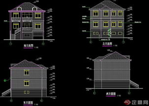 歐式風(fēng)格農(nóng)居房建筑設(shè)計(jì)施工圖解析